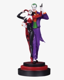 The Joker & Harley Quinn - Joker Harley Quinn Statue, HD Png Download, Free Download