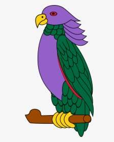 Sisserou Parrot Clip Arts - Dominica Flag Bird Png, Transparent Png, Free Download