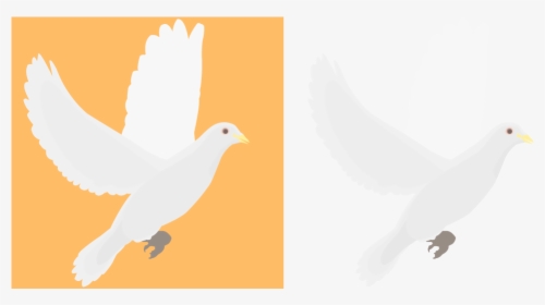 Religious Doves Clip Art - White Dove, HD Png Download, Free Download