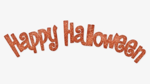 Download Happy Halloween Text Transparent Png - Transparent Background Happy Halloween, Png Download, Free Download
