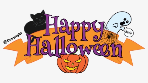 Happy Halloween Banner, HD Png Download, Free Download