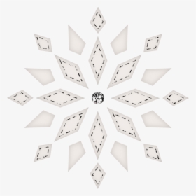 Shiny White Snowflake Png Download - Mid Century Modern Fonts, Transparent Png, Free Download