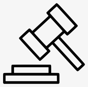 Gavel - Nib Clipart Black And White, HD Png Download, Free Download