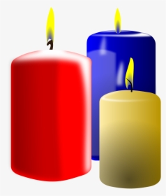 Three Candles Clipart, HD Png Download, Free Download