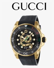 Gucci - Gucci Dive Watch Snake, HD Png Download, Free Download