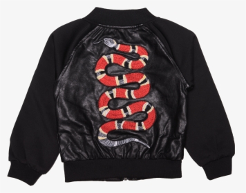 Gucci Snake Png - Gucci Bomber Png, Transparent Png, Free Download