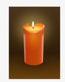 Candle Fire Light Free Picture - Orange Candle Light, HD Png Download, Free Download
