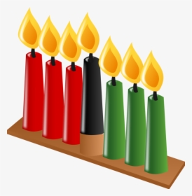 Candlelight Candles, Light, Wax Candles, Flame, Candlelight - Kwanzaa Clipart Transparent, HD Png Download, Free Download
