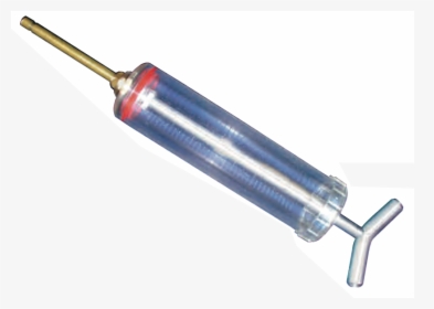 Transparent Syringe Png - Large Animal Syringe, Png Download, Free Download