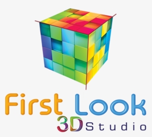 First Look 3d Studio - Rubik's Cube, HD Png Download, Free Download