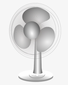 Fan, Table, Air, Ventilator, Isolated, Propeller, Wind - Abanico Clipart, HD Png Download, Free Download