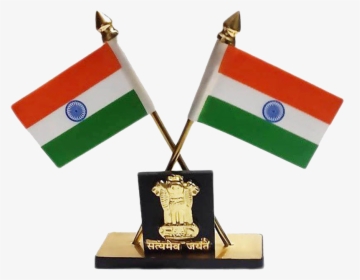 Transparent Indian Flag Png - Indian Flag On Table, Png Download, Free Download