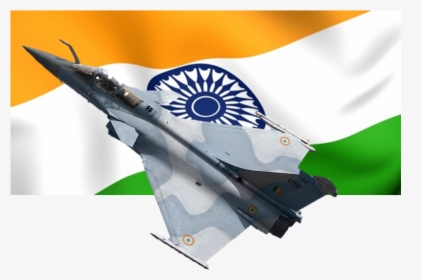 Indian Flag With Air Craft, HD Png Download, Free Download
