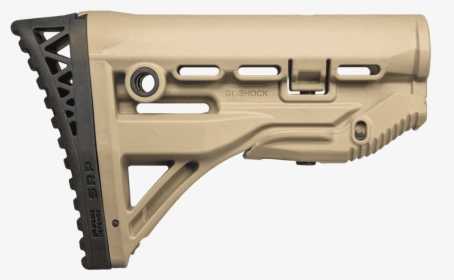 Fde Ar15 Buttstock With Riser, HD Png Download, Free Download