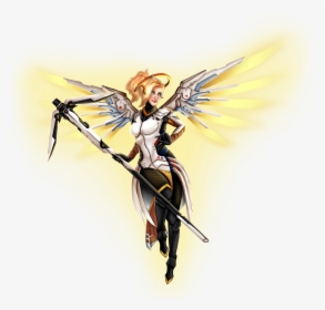 Transparent Mercy Png - Mercy Overwatch Png, Png Download, Free Download