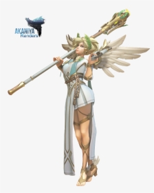 Overwatch Mercy Transparent - Overwatch Mercy Winged Victory, HD Png Download, Free Download