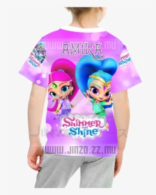 Katalog Jinzo Kids Shimmer And Shine 1 Kaos Anak Shimmer - Girl, HD Png Download, Free Download