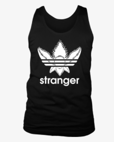 Stranger Things Adidas Demogorgon Parody Shirt - Stranger Things Adidas Shirt, HD Png Download, Free Download