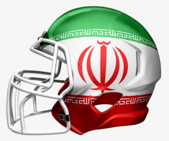 Football Helmet With Mask, Iran, Tajikistan - Iran, HD Png Download, Free Download