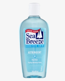 Sea Breeze Sensitive Skin Cleanser, 10 Oz - Sea Breeze Oil Remover, HD Png Download, Free Download