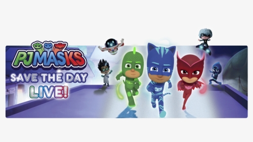 Visit Pj Masks Live "s Official Website , Facebook, - Pj Masks, HD Png Download, Free Download