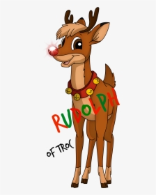 Image The Red Nosed - Rudolph Red Nosed Reindeer Png, Transparent Png, Free Download