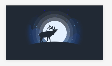 Clip Art Reindeer Wallpaper - Elk, HD Png Download, Free Download