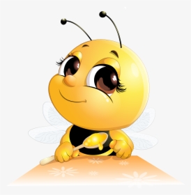 Clip Art Bee Meal Transprent Png - Good Morning Messages Cartoons, Transparent Png, Free Download