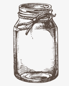Mason Jar Clipart Chocolate Jar - Clip Art Mason Jar Png Transparent, Png Download, Free Download
