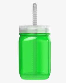 Mint Green - Mason Jar - Lid, HD Png Download, Free Download