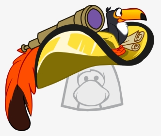 Golden Pirate Hat Clipart , Png Download - Club Penguin The Flip, Transparent Png, Free Download