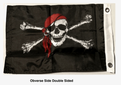 Ru Flag Inches Pirate Red Hat Flag - Jolly Roger Flag, HD Png Download, Free Download