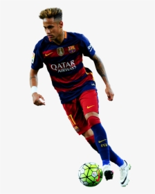 Neymar Football Picture Png - Neymer Jr Fc Barcelona, Transparent Png, Free Download