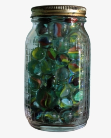 Jar Of Marbles Transparent, HD Png Download, Free Download