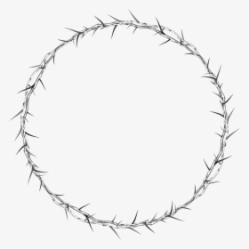 Crown Of Thorns, Circle, Frame, Border, Abstract, Art - Round Frame Png Free, Transparent Png, Free Download