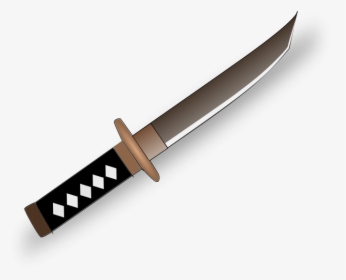 Dagger Weapon Clip Art Download - Ninja Sword Cartoon Small, HD Png Download, Free Download