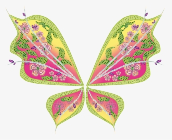 Transparent Fairy Wings Clipart - Fairy Wings Winx Wings, HD Png Download, Free Download