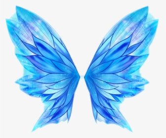 #bluewings #wings #fairy #fairywings - Fairy Wings Blue Png, Transparent Png, Free Download