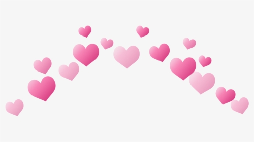How To Create A Fun Heart Crown Photo Filter Effect - Photoshop Hearts, HD Png Download, Free Download