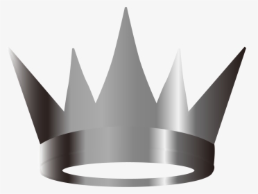 Vector Silver Crown Png Download - Crown Vector Png, Transparent Png, Free Download