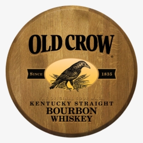 Transparent Whiskey Barrel Png - Old Crow Bourbon Logo, Png Download, Free Download