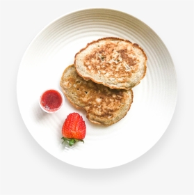 Banana Pancakes With Strawberry Jam - Pickert, HD Png Download, Free Download