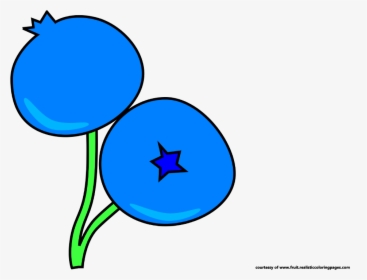 Blueberry Clipart Single, HD Png Download, Free Download