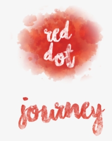 Red Dot Journey - Calligraphy, HD Png Download, Free Download