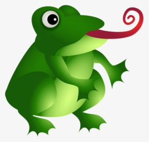 Frog Tongue Png - Dibujos De Anfibios A Color, Transparent Png, Free Download