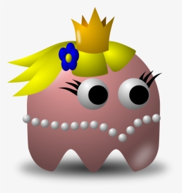 Princess Clip Arts - Funny Pacman, HD Png Download, Free Download