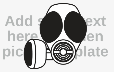 Gas Mask - Circle, HD Png Download, Free Download