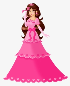 Transparent Princess Clipart - Pink Princess Clipart, HD Png Download, Free Download