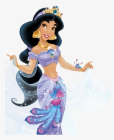 Png Transparent Disney Princess Jasmine - Ariel Jasmine Disney Princess, Png Download, Free Download