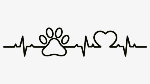 Png Heart Beat Dog, Transparent Png, Free Download